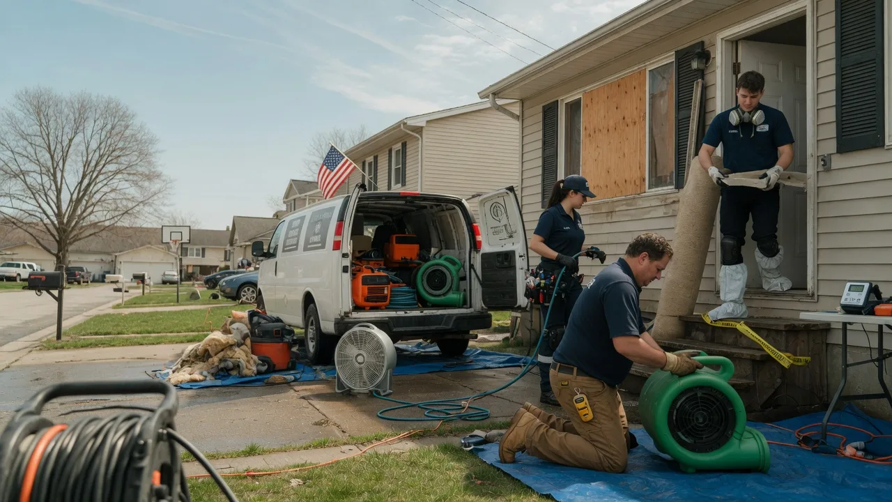 Water Damage Restoration in Ojibwa, WI near me
